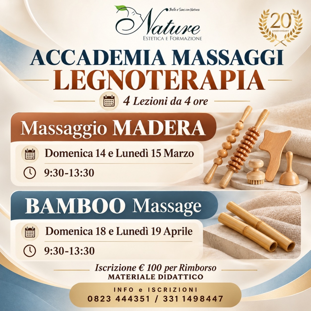 ACCADEMIA MASSAGGI LEGNOTERAPIA